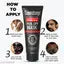 Supercharge Activated Charcoal Peel Off Mask for Men- 50gm, Detoxifies Skin, Deep Cleansing, Prevents Pore Clogging, Removes Blackheads